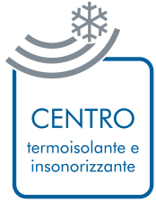 Centro: termoisolante e insonorizzante